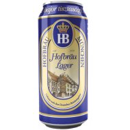 HB dobozos világos sör