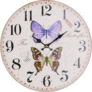 HOME DECOR FALI ÓRA BUTTERFLIES 34 CM PILLANGÓS