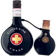 Zwack Unicum keserűlikör mini Unicum Baristával