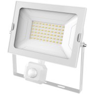 LED FÉNYVETŐ SLIM SMD 50W 3250LM 4000K MOZGÁSÉRZÉKELŐS FEHÉR