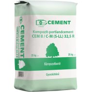 SZLOVÁK CEMENT 25 KG/ZSÁK CEM II/C-M(S-LL) 32,5R