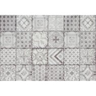 HORNSCHUCH CSEMPEHELYETTESÍTŐ TAPÉTA MOROCCAN TILES 270-0177, 67,5 CM, SÖTÉTSZÜRKE