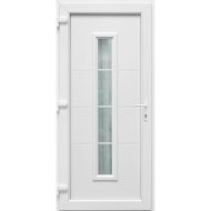 TENERIFE PVC BEJÁRATI AJTÓ JOBB 98X208CM, FEHÉR, KILINCCSEL M:Q3