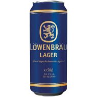 Löwenbräu dobozos világos sör