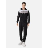 hooded full zip suit