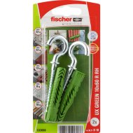 DŰBEL 10X60MM 2 DB KAMPÓVAL &quot;UX GREEN&quot; FISCHER