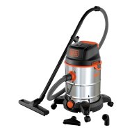 BLACK&amp;DECKER PORSZÍVÓ 1600W NEDVES-SZÁRAZ 30L INOX