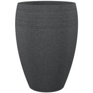 KASPÓ KÜLTÉRI 54CM LINEO HIGH(283) FEKETE GRÁNIT *310227*