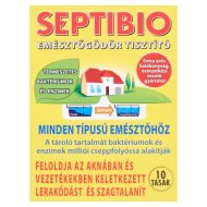 SEPTOBIO EMÉSZTŐGÖDÖR TISZTÍTÓ POR 10TASAK/CSOMAG