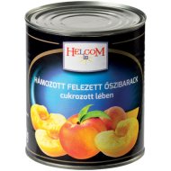 Helcom felezett, hámozott őszibarack-befőtt