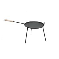 FLEKKENSÜTŐ 3 LÁBBAL 33 CM VAS FA NYÉLLEL
