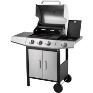 FIELDMANN GÁZ GRILL FZG 3010 INOX ÉGŐFEJES 107X53X110 CM 11,7kW