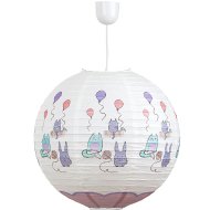 CATHY PAPÍR FÜGGESZTÉK E27 60W D:40CM MACSKA ÉS EGÉR MINTÁS