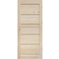 GENEWA FENYŐ BELTÉRI AJTÓ 75X210CM JOBB, GERÉBTOKKAL