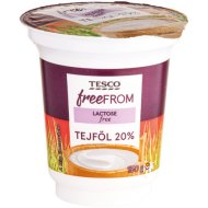 Tesco Free From laktózmentes tejföl