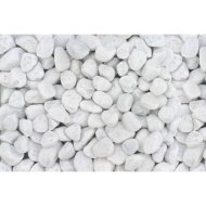 MÁRVÁNY DEKOR KAVICS 40-60MM CARRARA FEHÉR 25KG