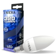 LED FÉNYFORRÁS GYERTYA E14 4W 320LM 3000K