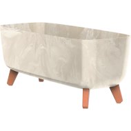 PROSPERPLAST VIRÁGLÁDA GRACIA CASE BETON EFFECT MŰANYAG 58X23,5X24 CM KRÉM