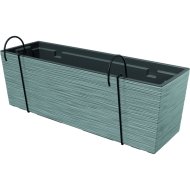 PROSPERPLAST BALKONLÁDA FURU CASE MŰANYAG 58X19,5X18 CM BETON AKASZTÓVAL