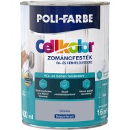 POLI-FARBE CELLKOLOR SELYEMFÉNYŰ ZOMÁNCFESTÉK 0,8L SZÜRKE