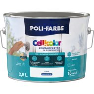 POLI-FARBE CELLKOLOR SELYEMFÉNYŰ ZOMÁNCFESTÉK 2,5L FEHÉR