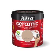 HÉRA CERAMIC BELTÉRI SZÍNES FESTÉK 2,5L HAMVAS ŐZBARNA