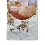 PVC TERÍTŐ 132x178 CM, KONYHAI ÉS VIRÁGOS DEKORRAL