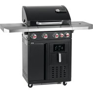 LANDMANN FRYTON 4.1 GÁZ GRILLKOCSI 4 ÉGŐS 65X40 CM 12KW INTEGRÁLT FORRÓLEVEGŐS FRITŐZZEL