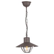 ALMADA, KÜLTÉRI FÜGGESZTÉK, E27 1X10W, BARNA