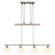 SORINA FÜGGESZTÉK E14 4XMAX 40W ANTIK BRONZ FEHÉR