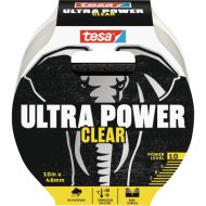 TESA ULTRA POWER CLEAR SZÖVETSZALAG 10MX48MM, ÁTLÁTSZÓ