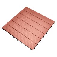 WPC JÁRÓLAP 60X60CM FA SZÍNŰ