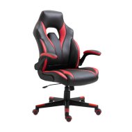 ERGONOMIKUS FORGÓSZÉK, FEKETE/PIROS