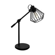 TABILLANO1 ASZTALI LÁMPA E27 1X40W FEKETE