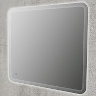 TÜKÖR LEKEREKÍTETT SARKÚ 90X100CM LED VILÁGÍTÁSSAL ÉRINTŐKAPCS.