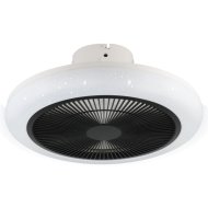 EGLO KOSTRENA MENNYEZETI VENTILÁTOR 35W ÁTMÉRŐ 46CM FEHÉR/FEKETE LED VILÁGÍTÁS