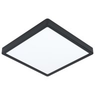 FUEVA5 MENNYEZETI LÁMPA LED 20W 2500LM 4000K 28,5X28,5CM FEKETE