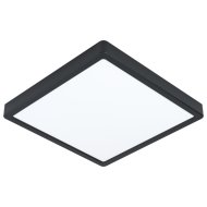 FUEVA5 MENNYEZETI LÁMPA LED 20W 2500LM 4000K 28,5X28,5CM FEKETE