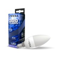 LED FÉNYFORRÁS GYERTYA E14 4W