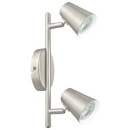 TRAVALE2 GU10LED SPOT MATT NIKKEL 2X3,3W 240LM 28,5X5,6CM