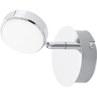 SALTO LED FALIKAR 1X5,4W 640LM D:11CM ACÉL/SZATINÁLT MŰA.