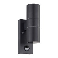 RIGA5 LED KÜLTÉRI FALI LÁMPA GU10 2X3W 240LM 3000K IP44 ANTR. SZENZ.