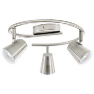 TRAVALE2 FÉM GU10LED G-FORMA 3X3,3W 3X240LM 25,5X29,5CM