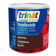 TRINÁT METAL FÉMFESTÉK 0,75L MAGASFÉNYŰ, BARNA, 8017