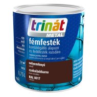 TRINÁT METAL FÉMFESTÉK 0,75L SELYEMFÉNYŰ, BARNA, 8017