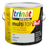 TRINÁT SPECIAL MULTITOP 9IN1 2,5L VILÁGOS SZÜRKE 7035 VÍZESBÁZISÚ