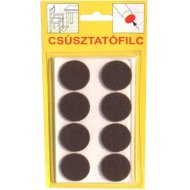 CSÚSZTATÓFILC 17MM, 3101            BARNA, ÖNTAPADÓS