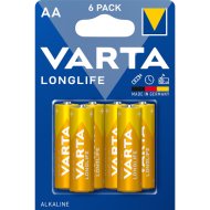 LONGLIFE 6AA 1,5V 2550MAH           ELEM