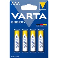 VARTA ENERGY ALKÁLI MIKRO ELEM AAA  4BL 1,5V LR06