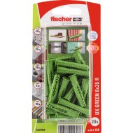 DŰBEL 6X35MM 20 DB &quot;UX GREEN&quot; FISCHER